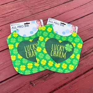Wincraft Bibs Irish Theme Lot Of Two New Ones
